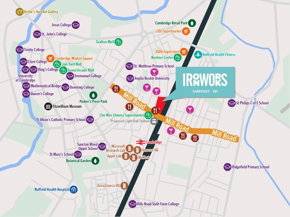 Iron Works Location